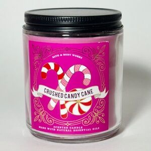 CRUSHED CANDY CANE Single Wick Candle
